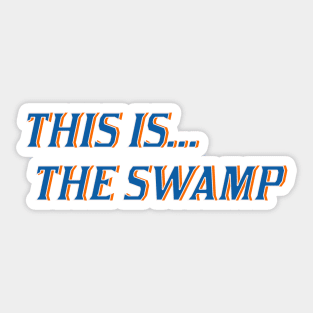 The Swamp sticker Sticker